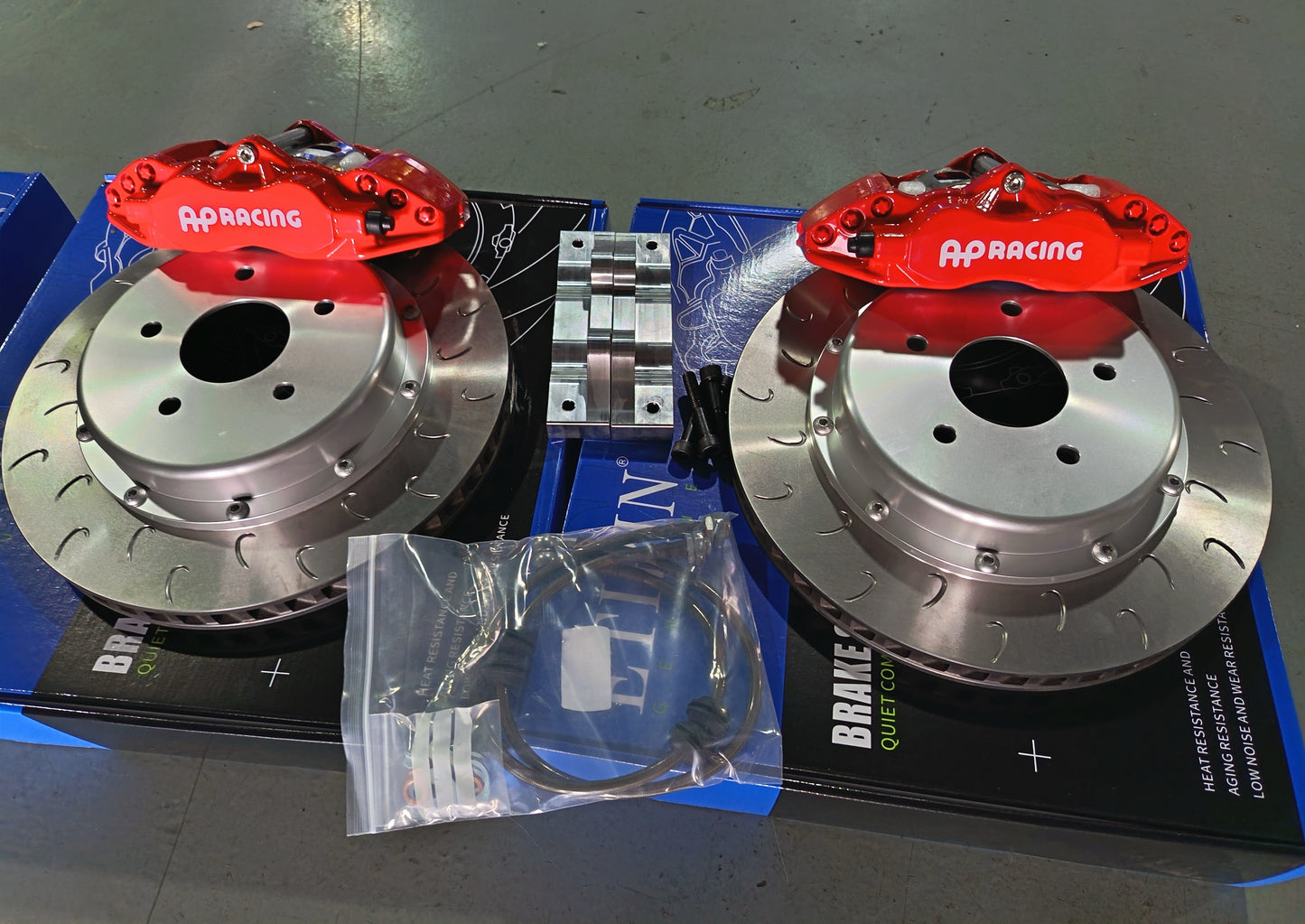 VT-VZ AP-Racing 6POTS Front & 4POTS Rear Full Big Brake Kit- Straight Bolt on