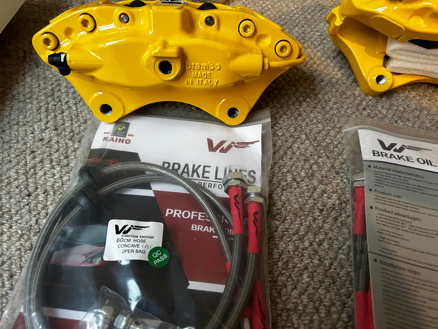 VE-VF Redline SS 4POTS (Rear only ) Calipers kit