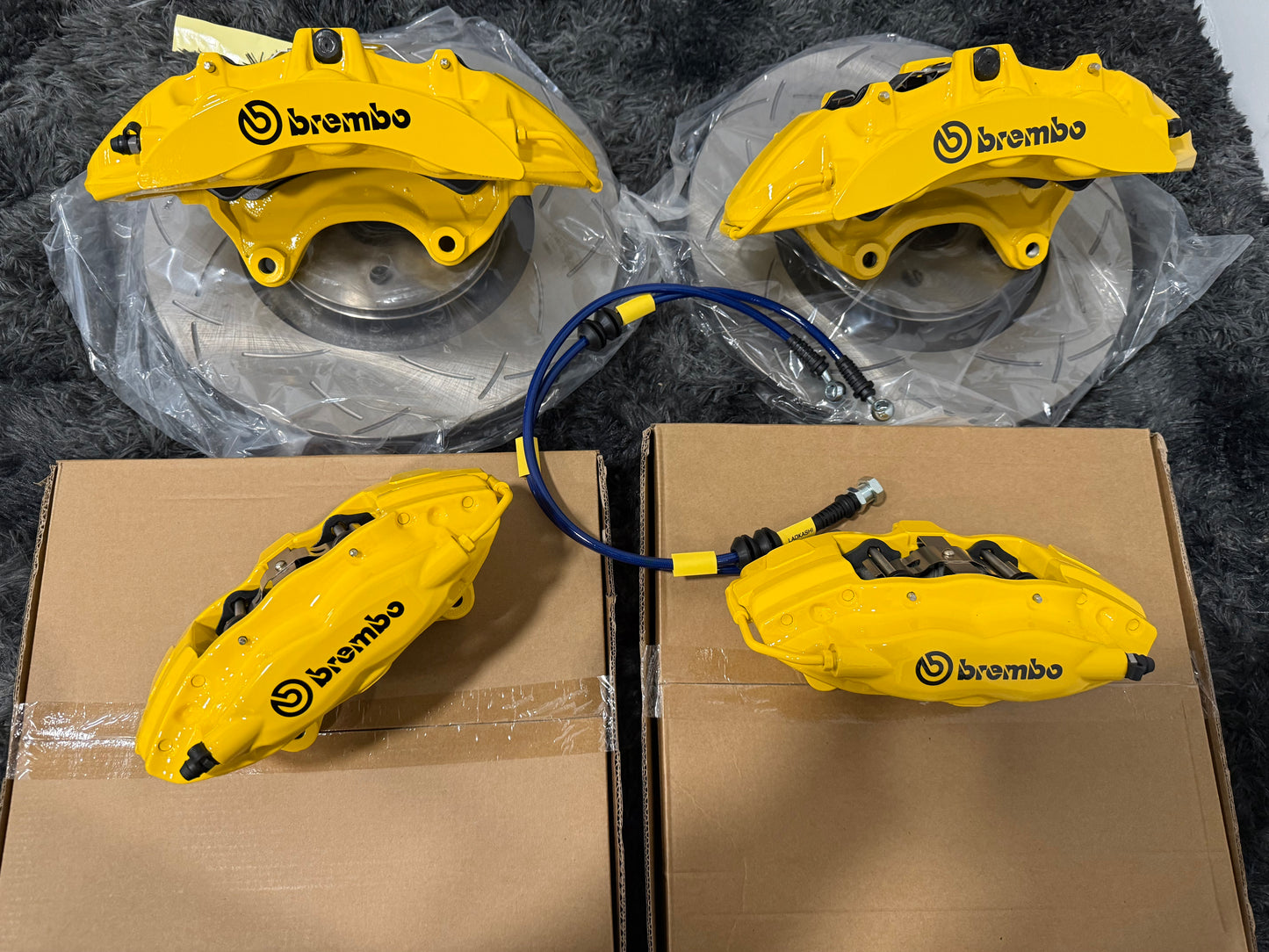 Holden VE-VF CTS-V 6POTS Front & 4POTS Rear Calipers Kit Brake Upgrade