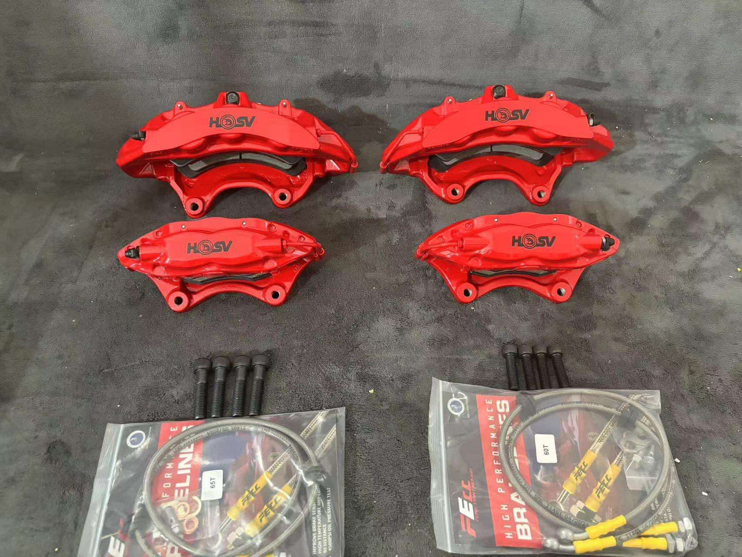 Holden VE-VF Brembo 6POTS Front & 4POTS Rear Calipers Kit Brake Upgrade