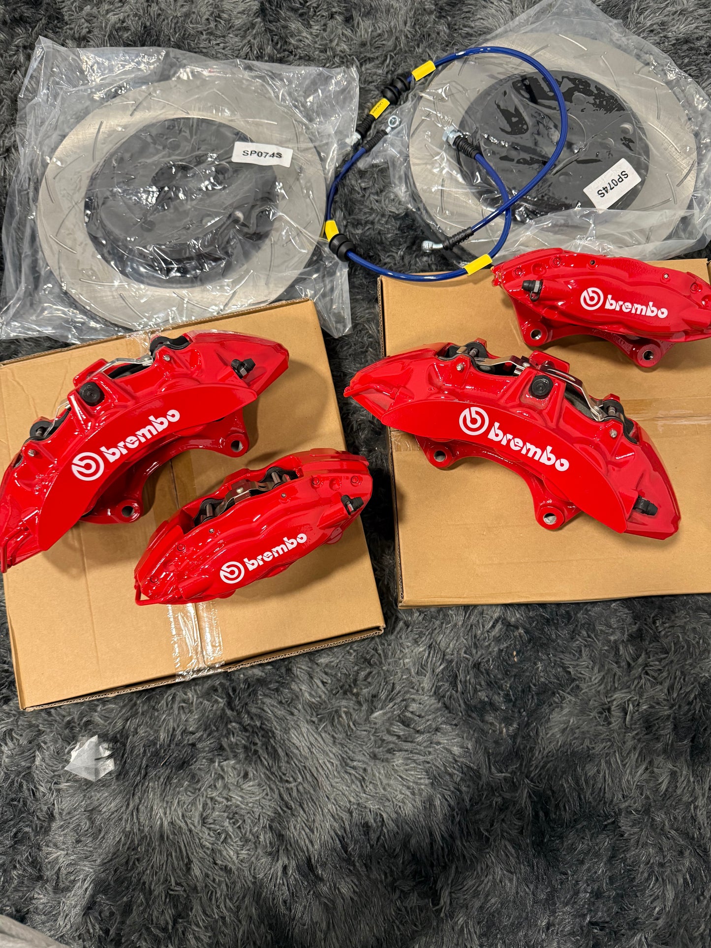 Holden VE-VF CTS-V 6POTS Front & 4POTS Rear Calipers Kit Brake Upgrade